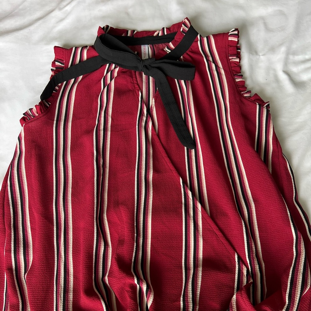 Tank Top Dress Shirt